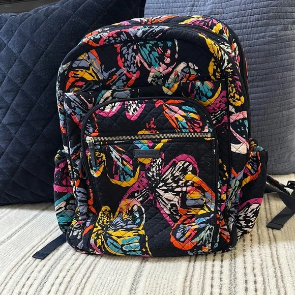 Vera Bradley | Bags | Vera Bradley Butterfly Flutter Campus  display picture 2